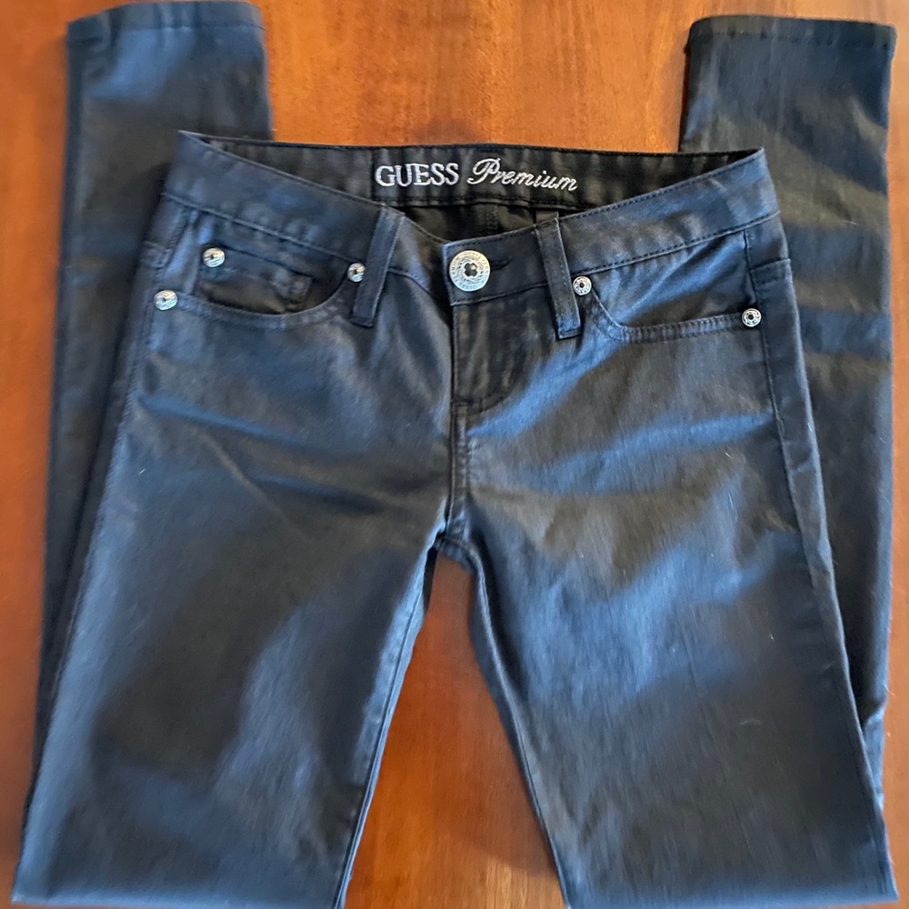 Guess Premium Black Coated Denim